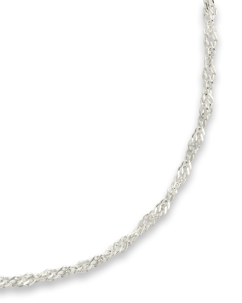 Sterling Silver Janina Delicate Twisted Chain Bracelet