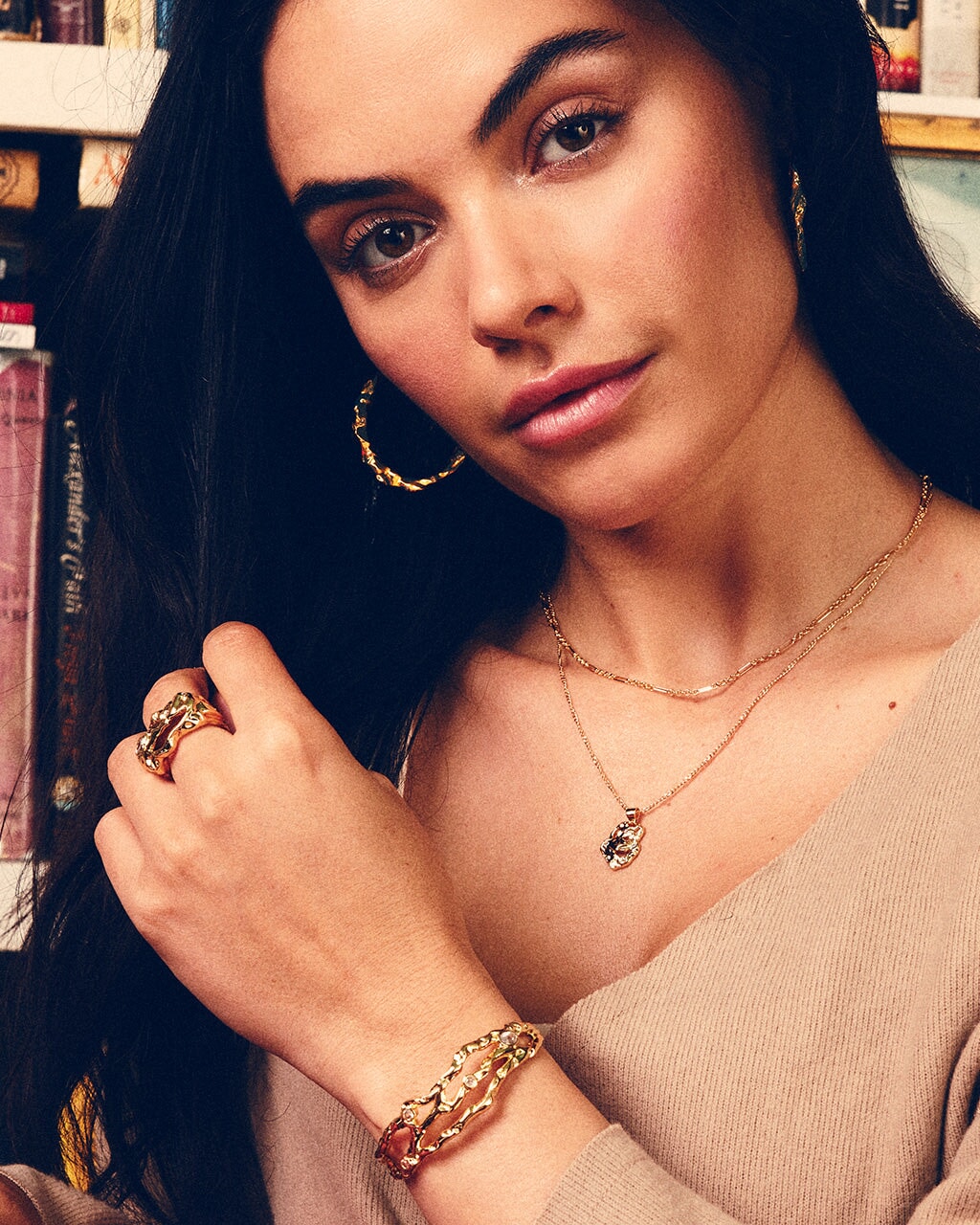 Roslyn Layered Necklace Necklace Sterling Forever
