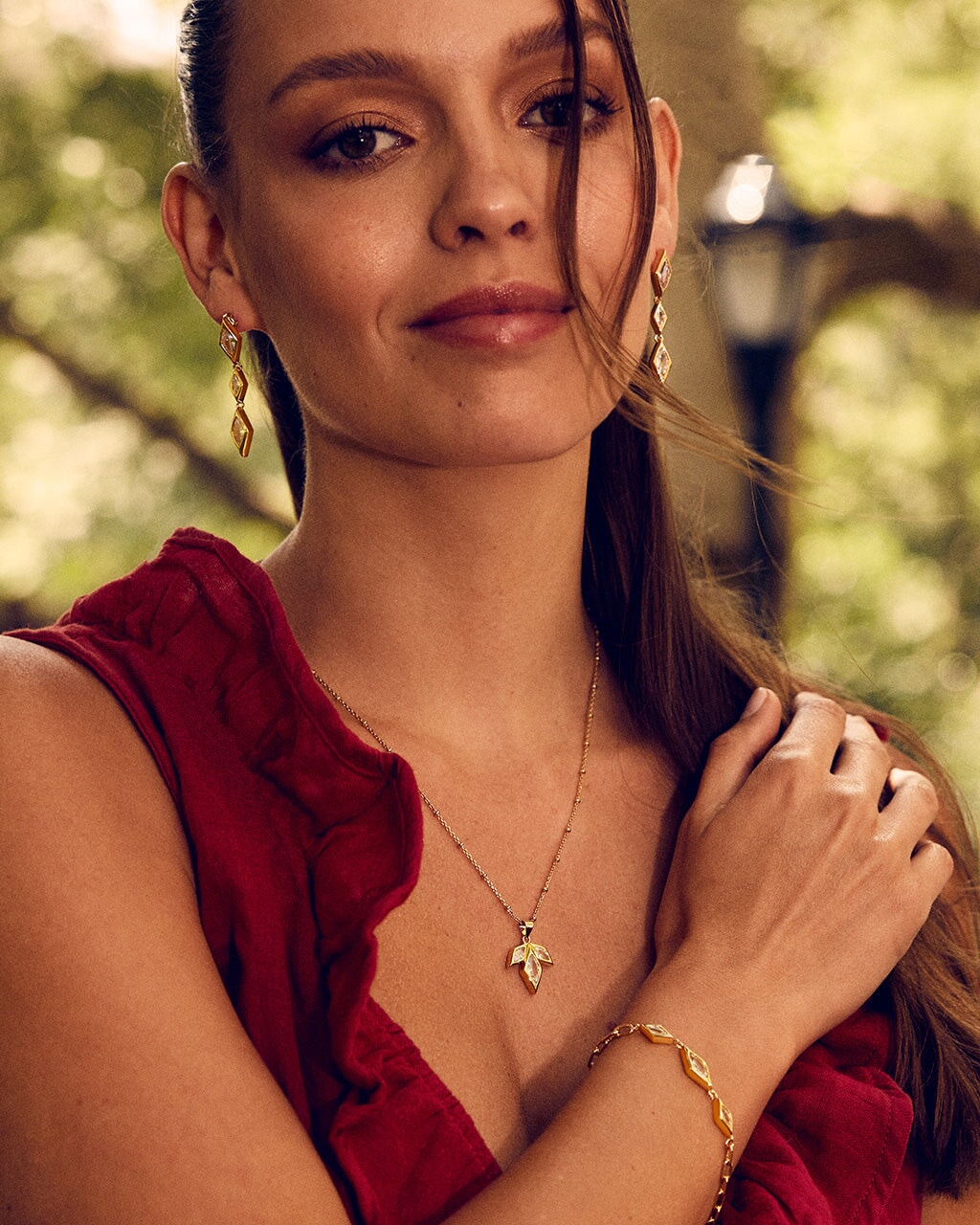 Lissie Drop Studs Earring Sterling Forever