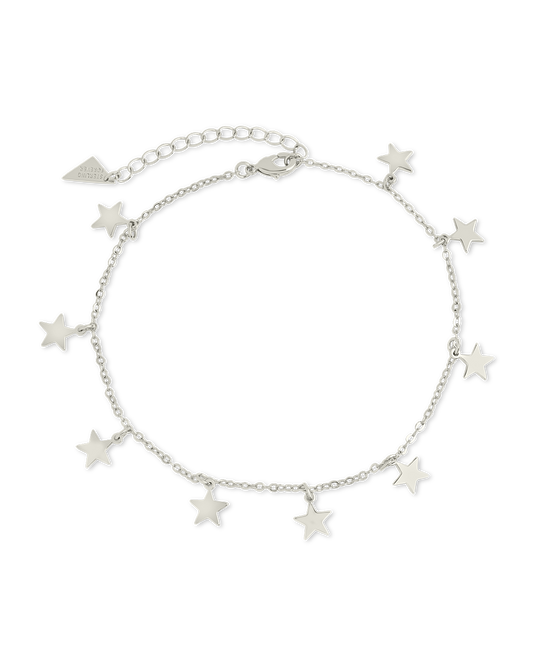 Sabina Star Charm Anklet
