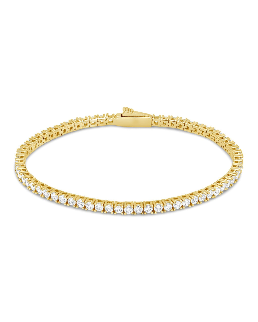 Alicia CZ Tennis Bracelet Bracelet Sterling Forever Gold