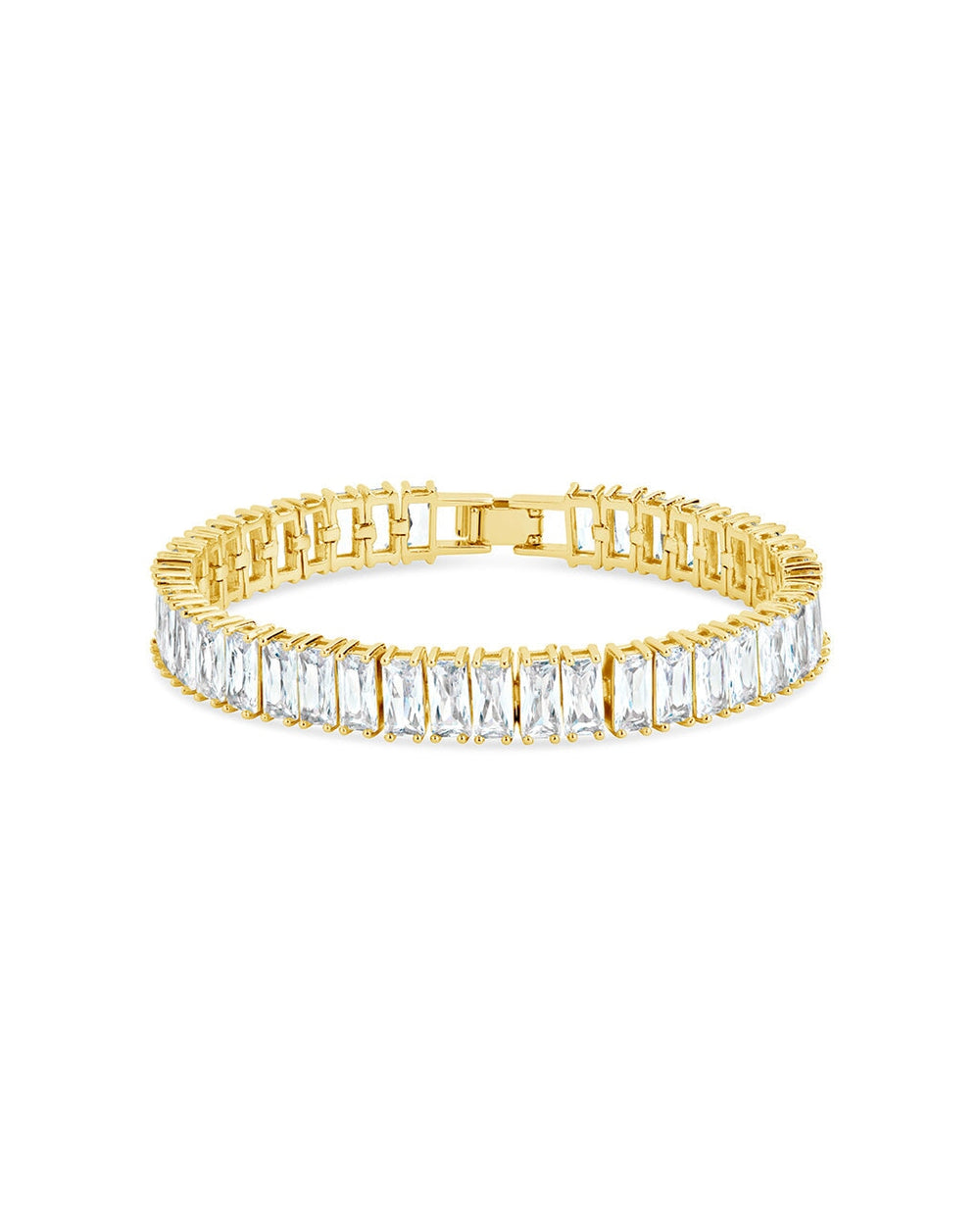 Martha CZ Tennis Bracelet Bracelet Sterling Forever Gold