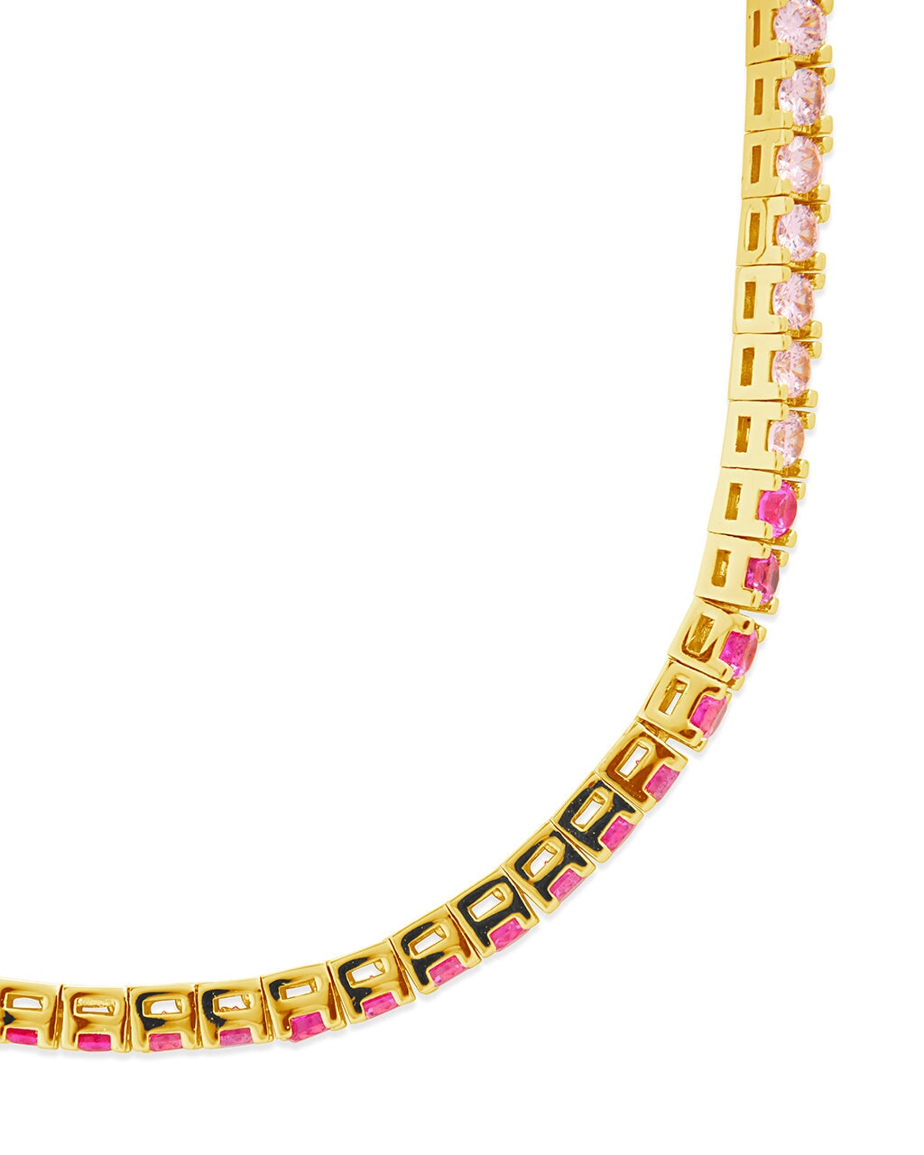 Hues of Pink Tennis Bracelet Bracelet Sterling Forever