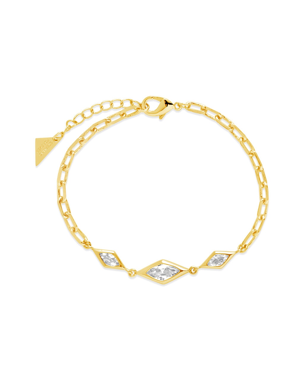 Lissie Station Bracelet Bracelet Sterling Forever Gold