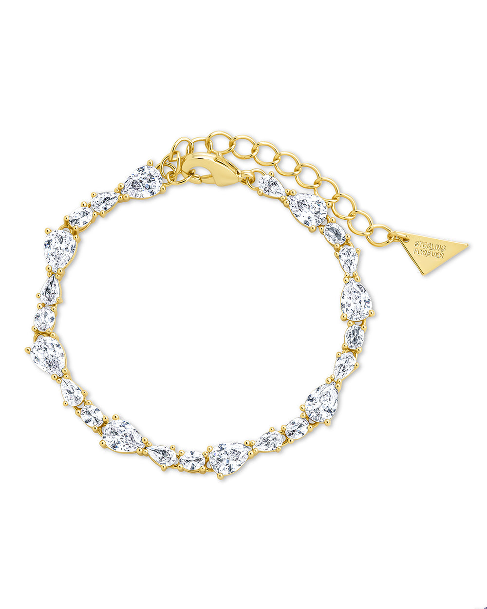 Sterling Silver Wyatt CZ Tennis Bracelet