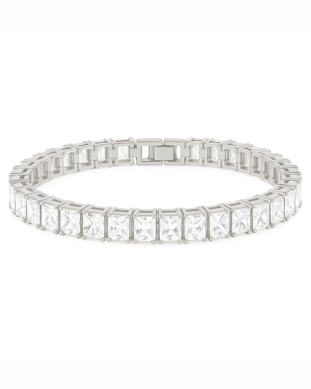 Marisol Princess Cut CZ Tennis Bracelet