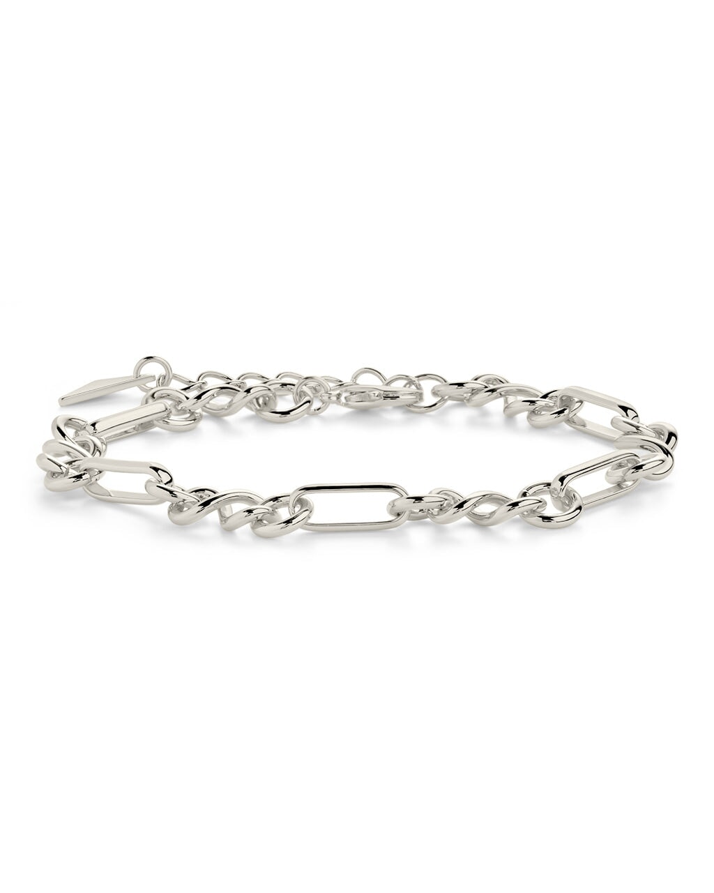 Infinity & Oval Link Chain Bracelet Bracelet Sterling Forever