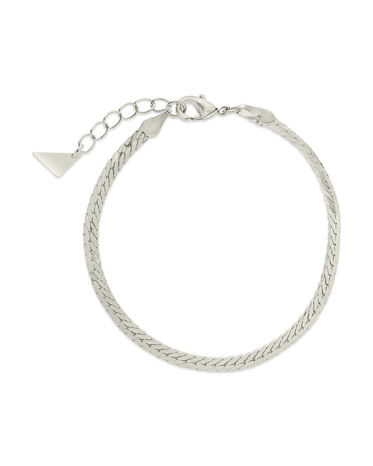 Bentley Chain Bracelet Bracelet Sterling Forever Silver 4.5mm
