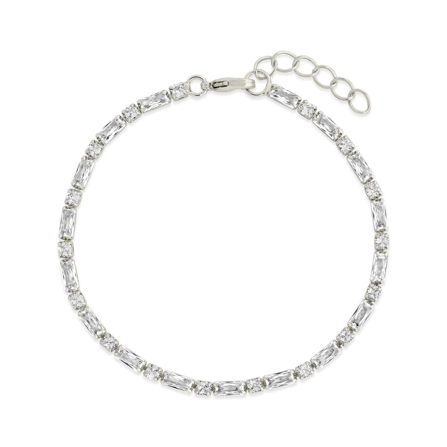 Georgia CZ Tennis Necklace & Bracelet Bundle