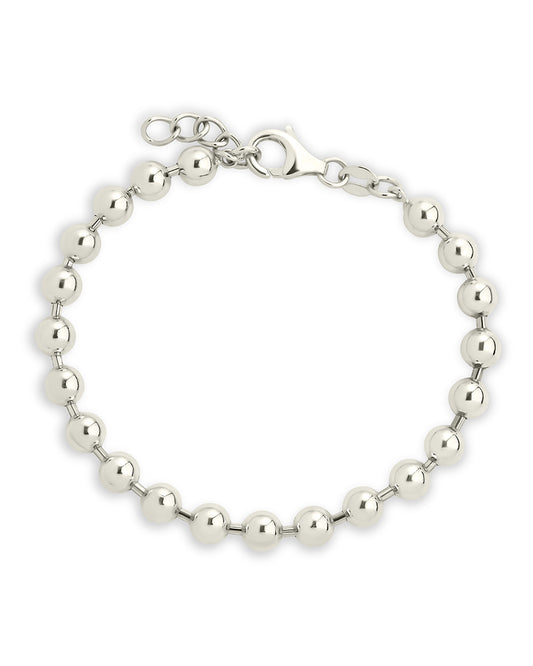 Sterling Silver Preston Beaded Bracelet