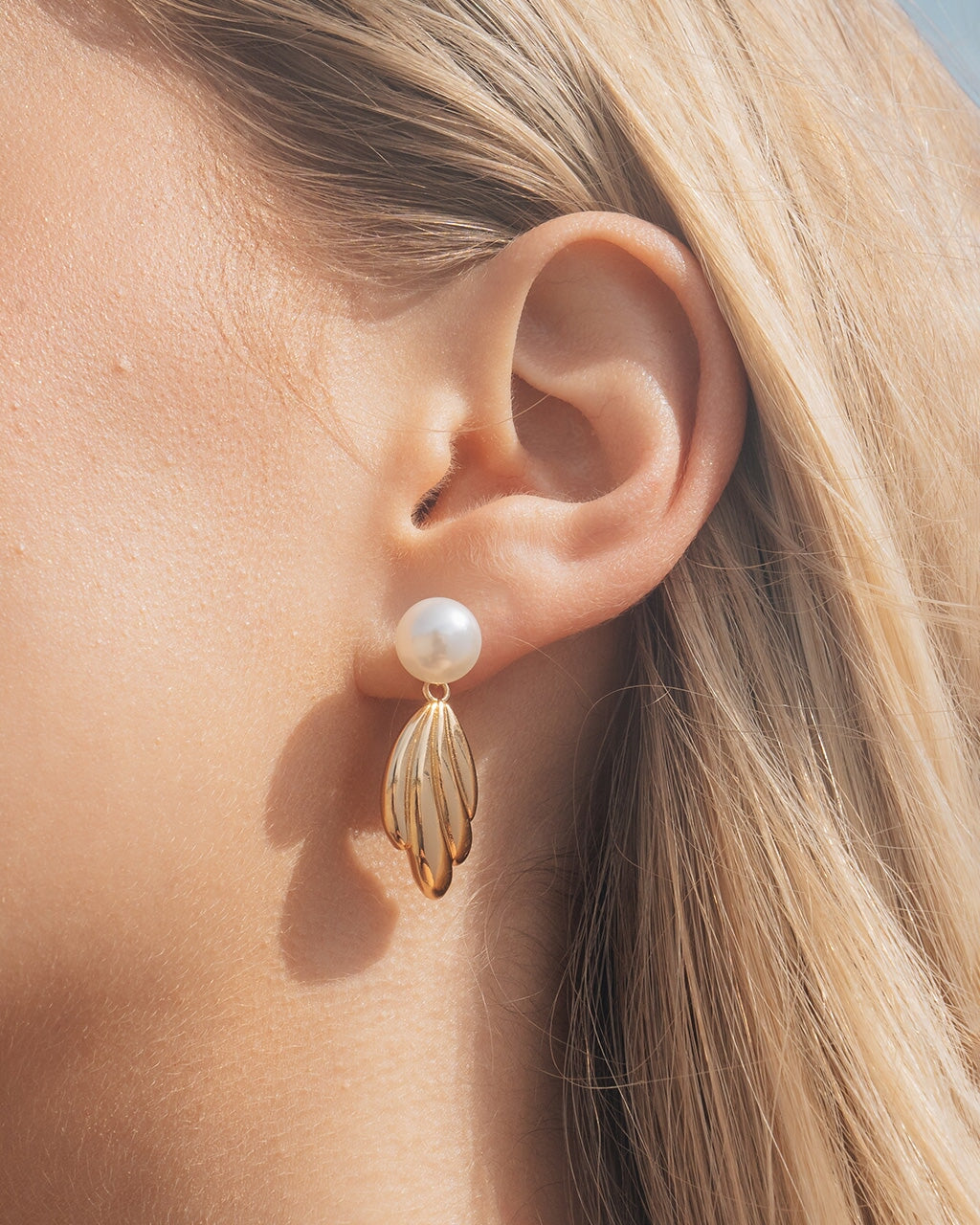 Chérie Drop Studs Earring Sterling Forever 