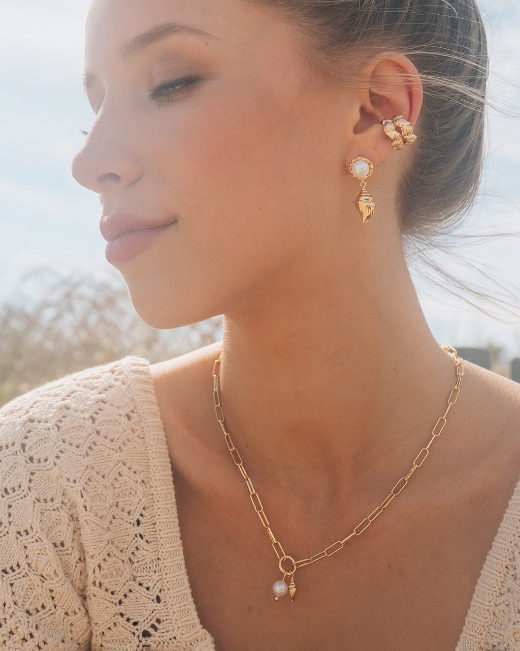 Beverly Drops Studs Earring Sterling Forever 