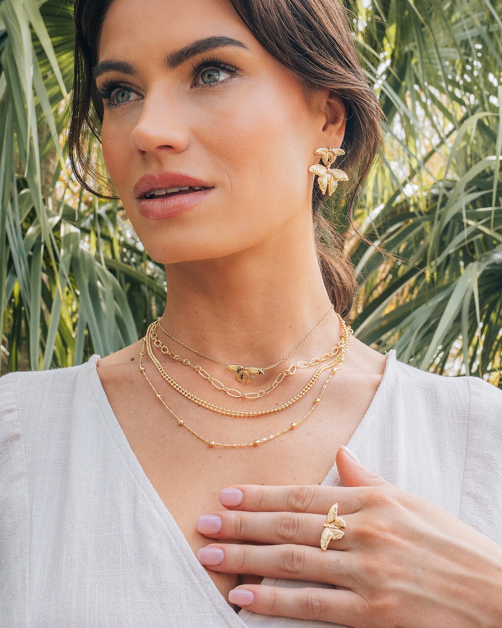 Rowena Butterfly Ring Ring Sterling Forever