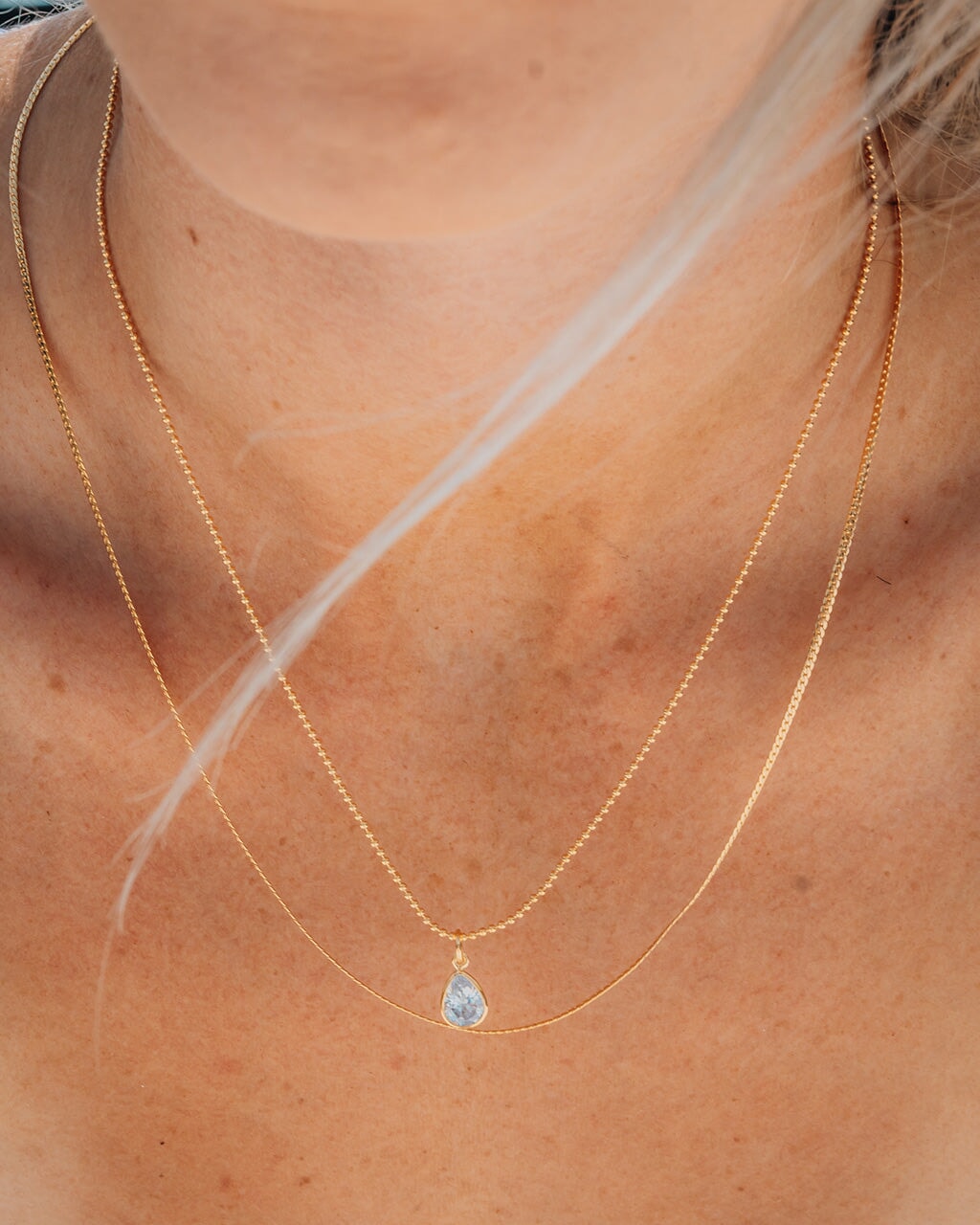 Phoebe CZ Layered Necklace Necklace Sterling Forever