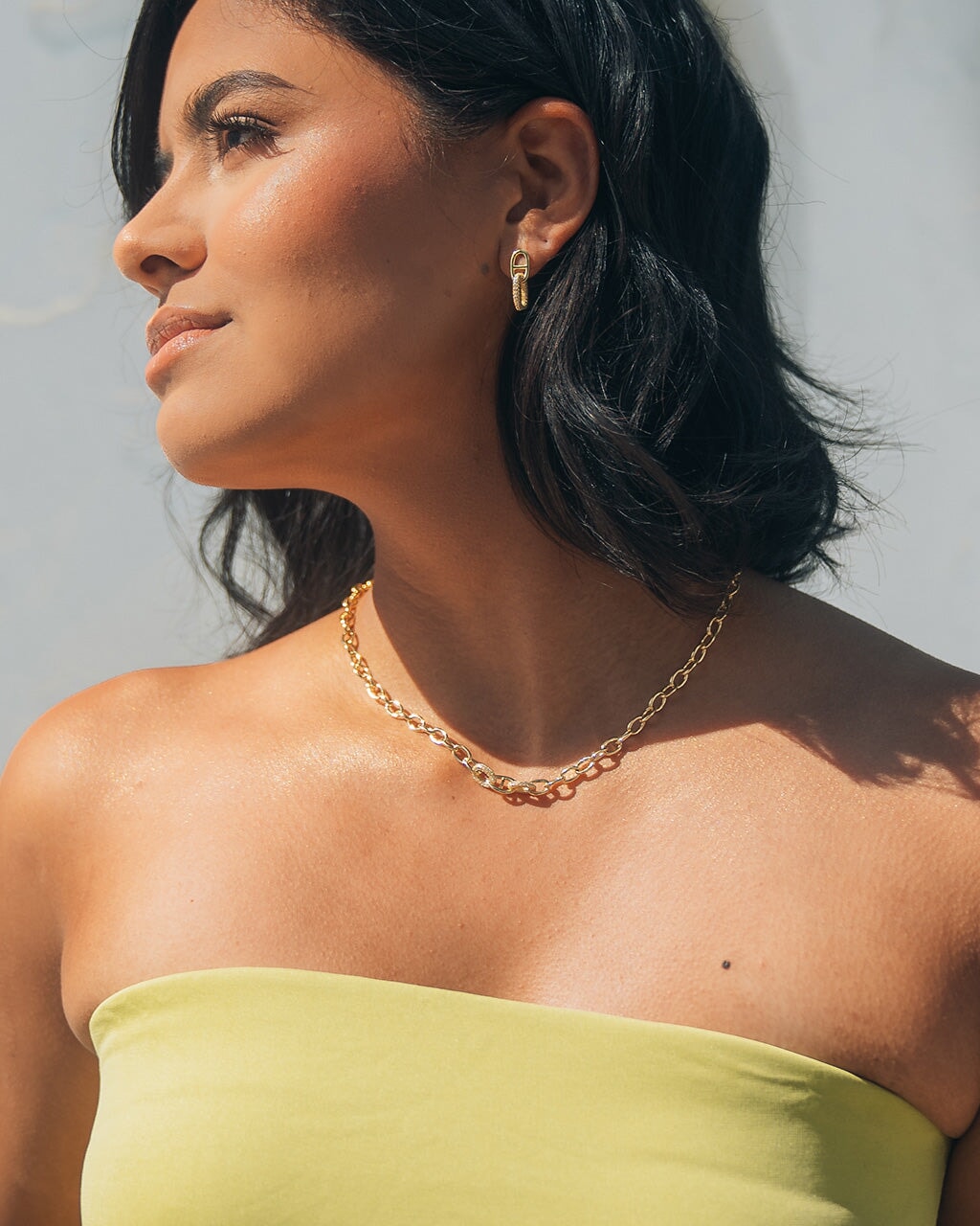 Reina Drop Studs Earring Sterling Forever