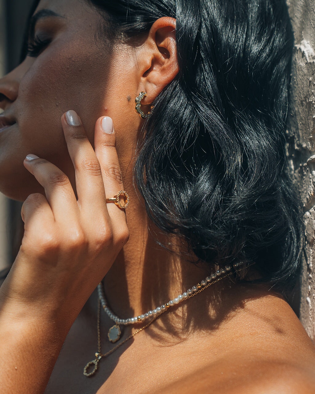 Marisole Hoops Earring Sterling Forever