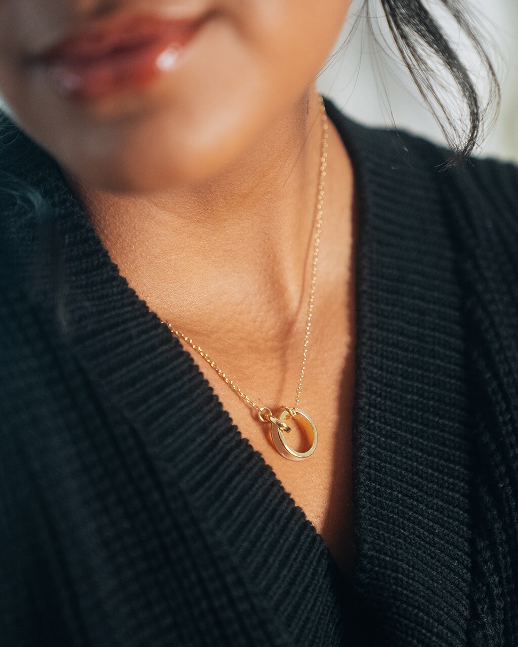 Mishel Interlocking Necklace Necklace Sterling Forever