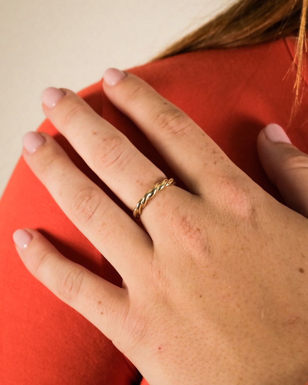 Nixie Twist Band Ring Ring Sterling Forever