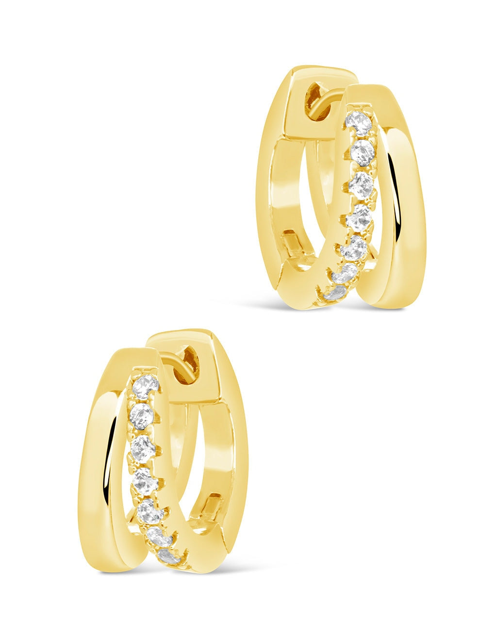 Brie Micro Hoops Earring Sterling Forever