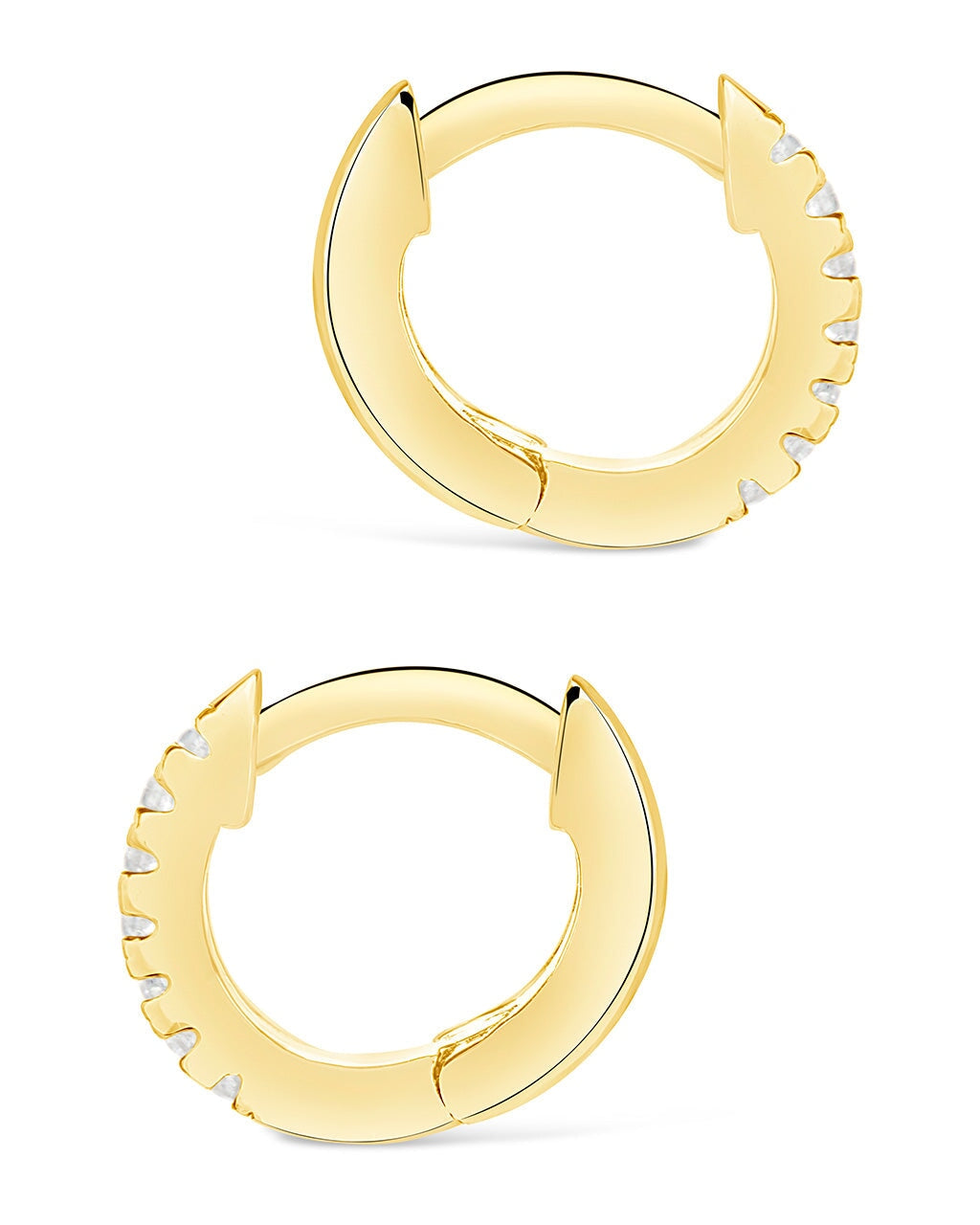Brie Micro Hoops Earring Sterling Forever