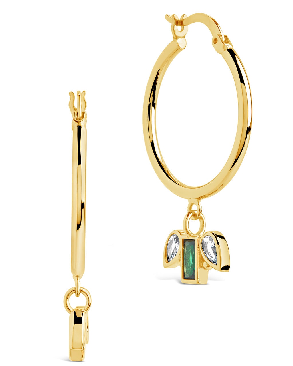 Darcy Hoops Earring Sterling Forever