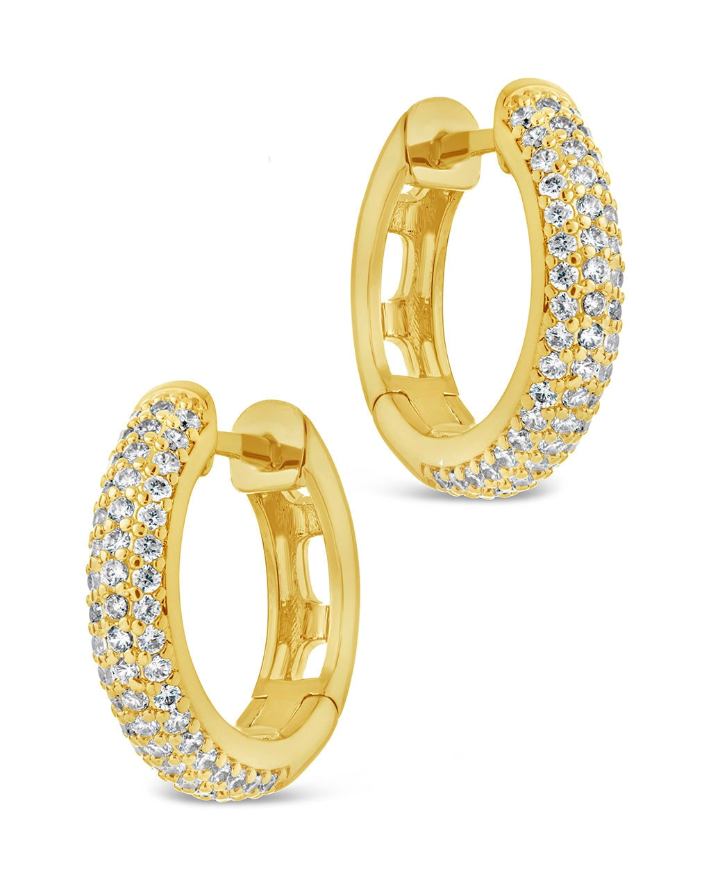 Raquel Hoops Earring Sterling Forever