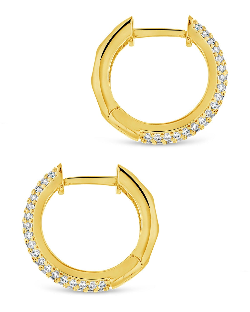 Raquel Hoops Earring Sterling Forever