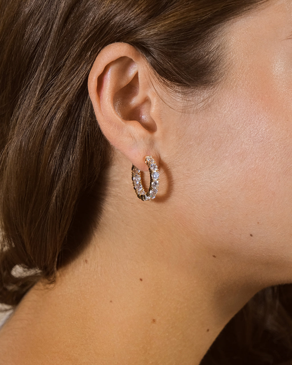 Valerie CZ Celebration Hoop Earrings