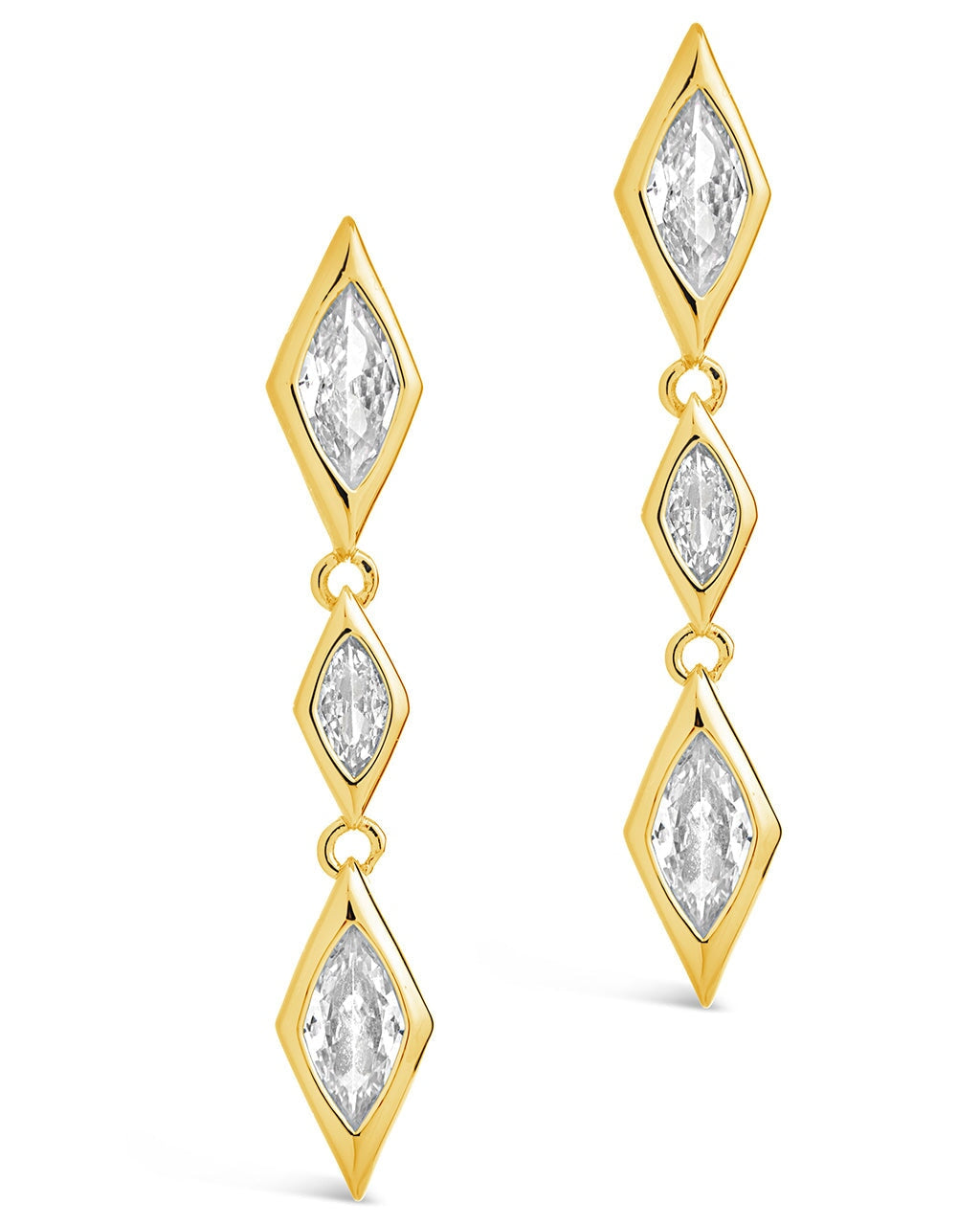 Lissie Drop Studs Earring Sterling Forever