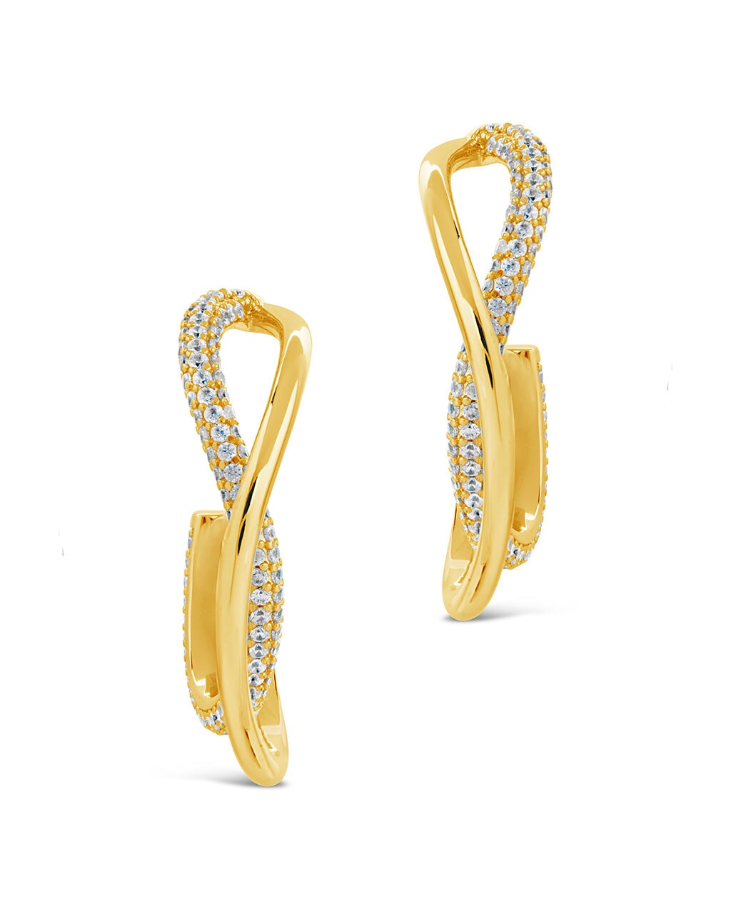 Erica Hoops Earring Sterling Forever