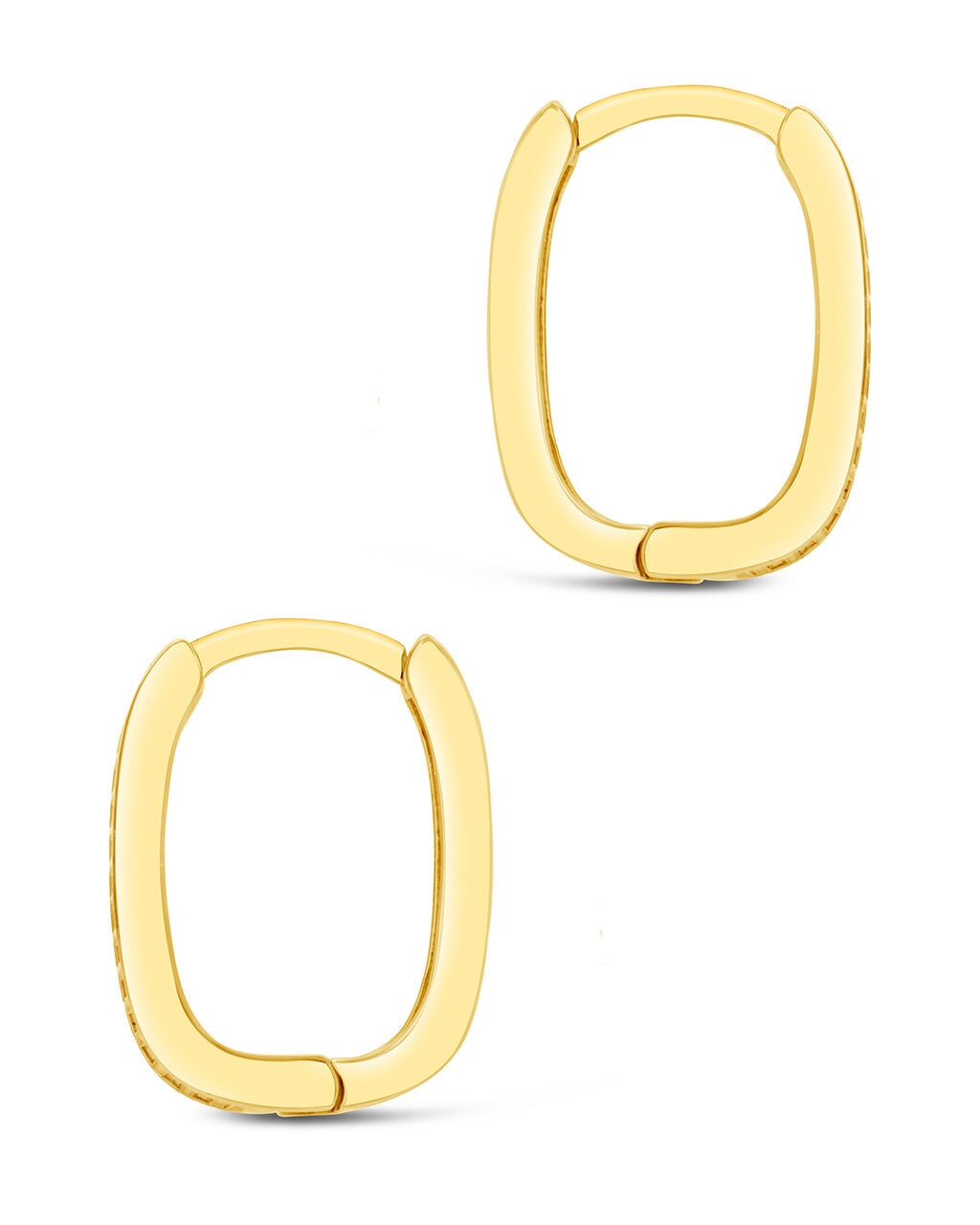 Renee Hoops Earring Sterling Forever