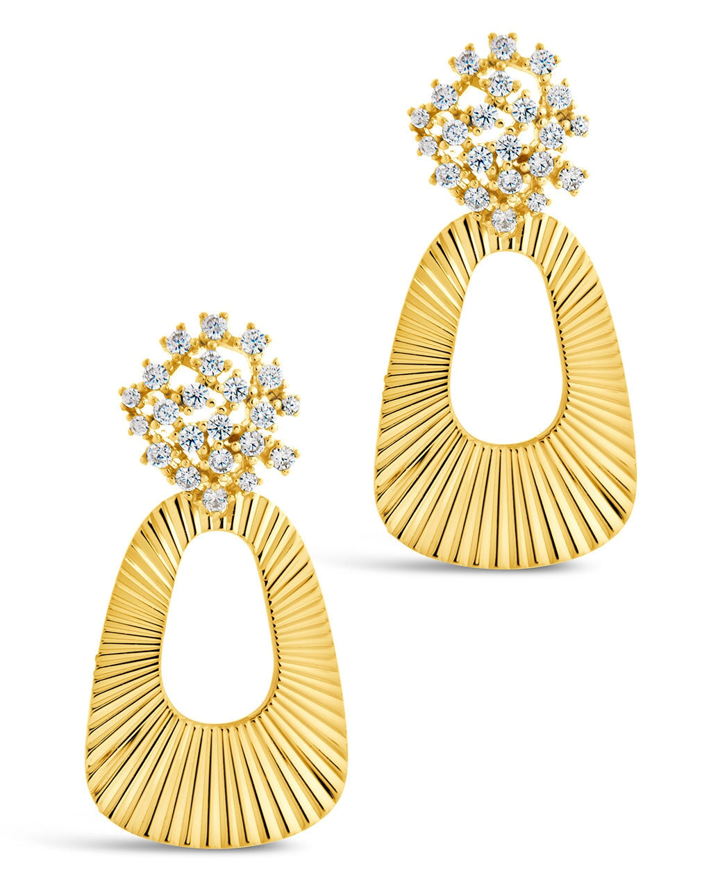 Ariana Statement Drop Earrings Earring Sterling Forever