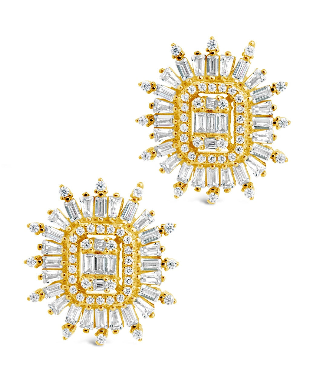 Mari CZ Studs Earring Sterling Forever
