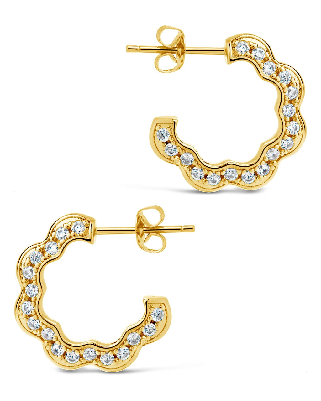 Marisole Hoops Earring Sterling Forever