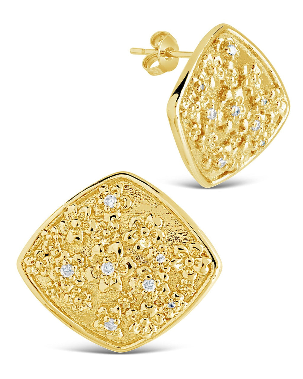 Ophelia Studs Earring Sterling Forever Gold