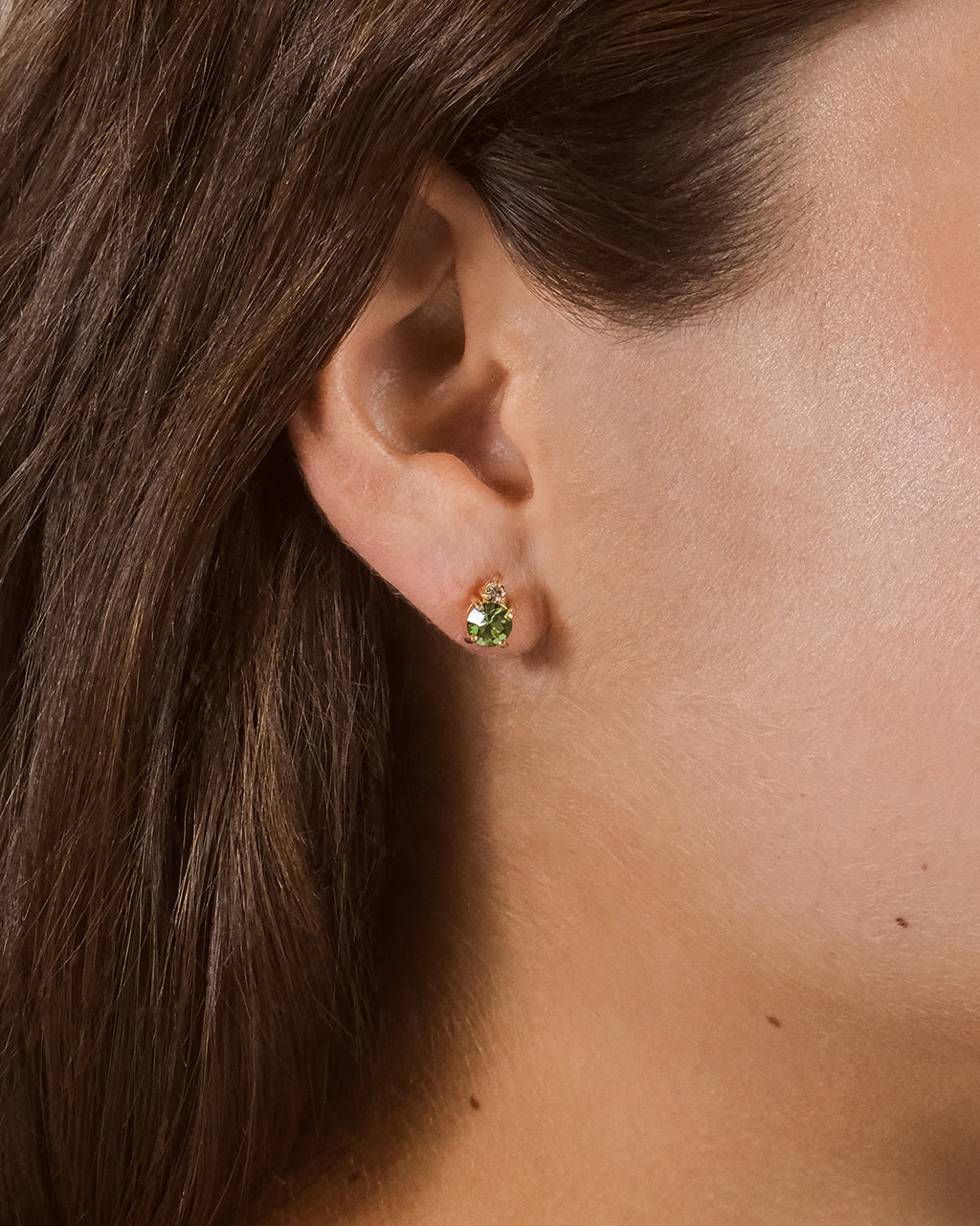 Sterling Silver Birthstone Studs