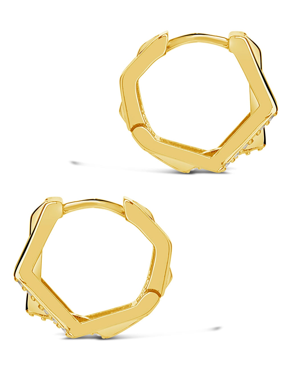 Evie Hoops Earring Sterling Forever