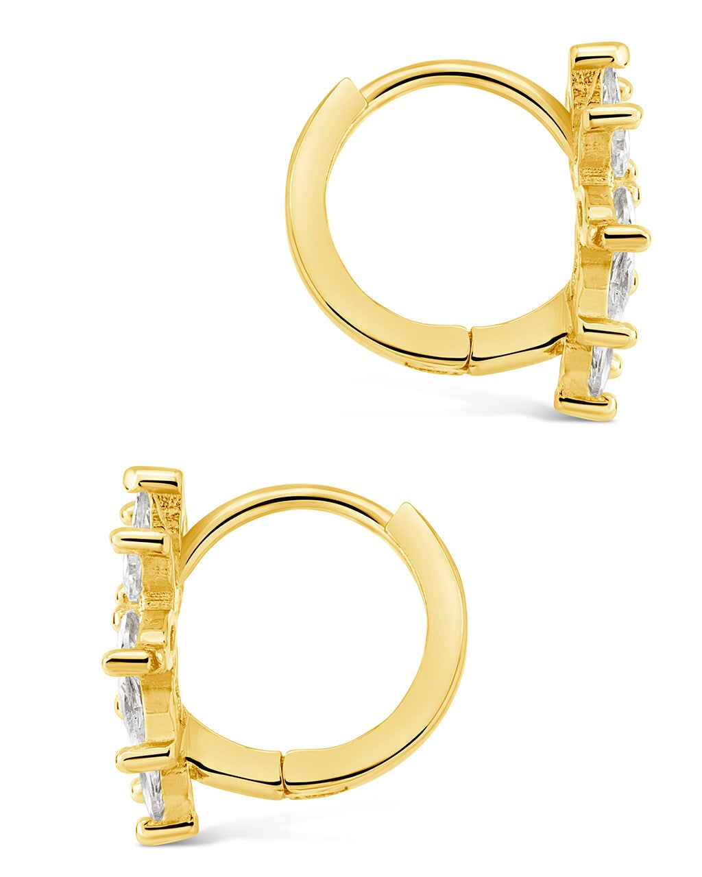 Quinn Micro Hoops Earring Sterling Forever