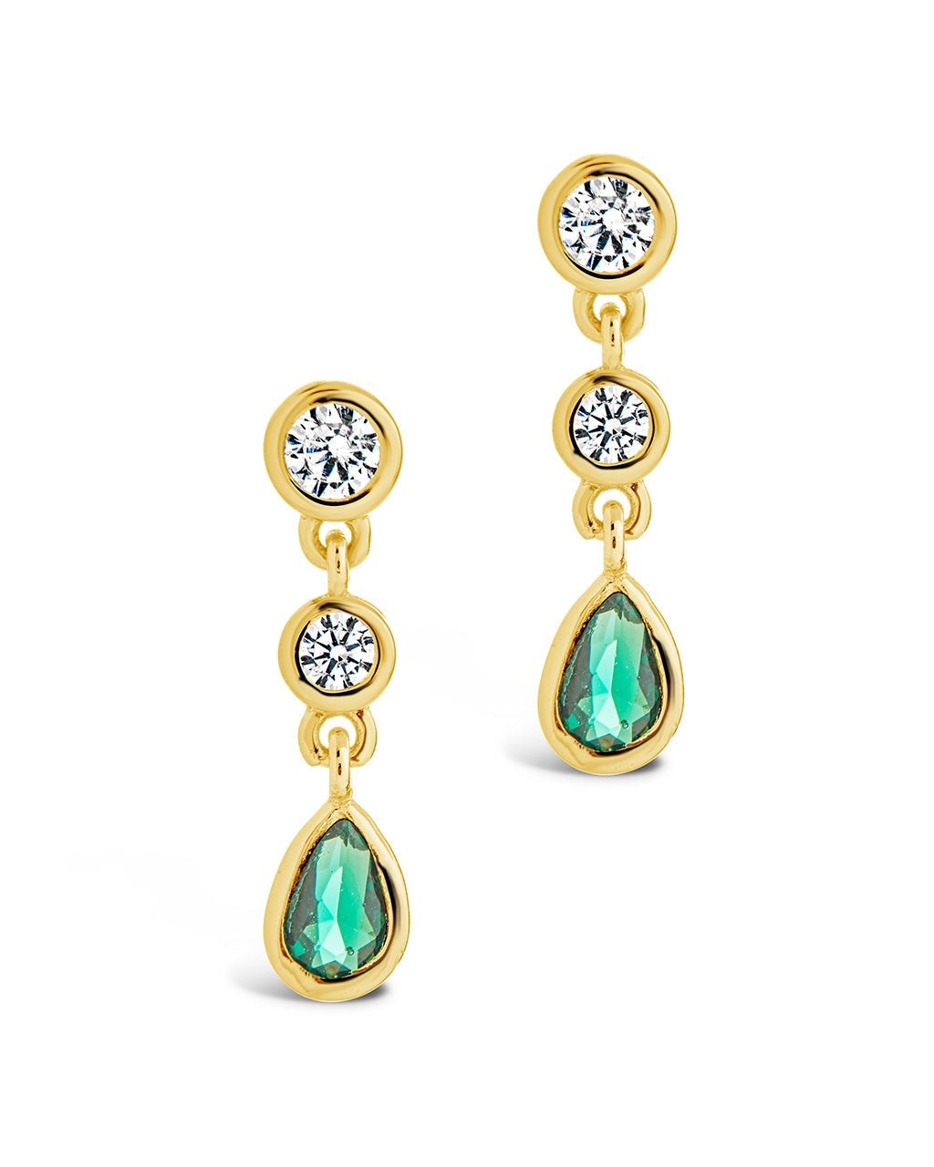 Mae Drop Studs Earring Sterling Forever