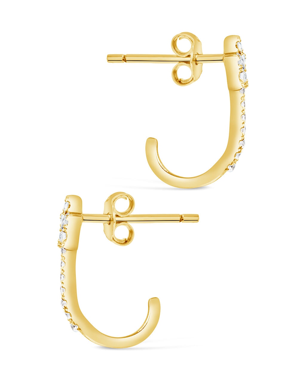 Sterling Silver CZ Star Jacket Earrings Earring Sterling Forever