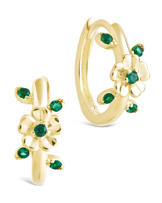 Sterling Silver Cambrie Micro Hoops