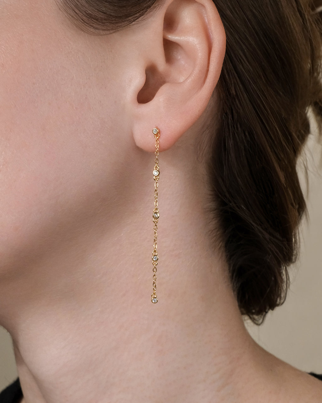 Sterling Silver Evanthe Brilliant Cut CZ Dangle Earrings