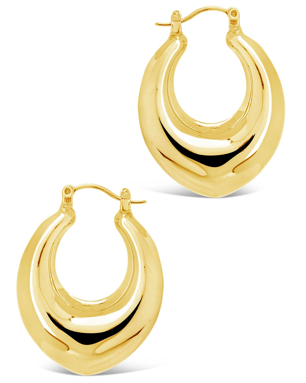 Pandora Tube Hoops Earring Sterling Forever
