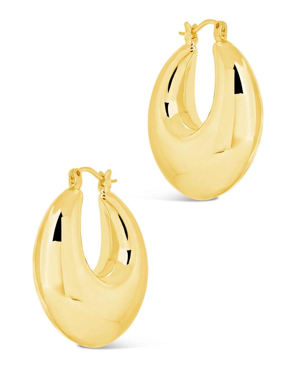 Ryder Tube Hoops Earring Sterling Forever