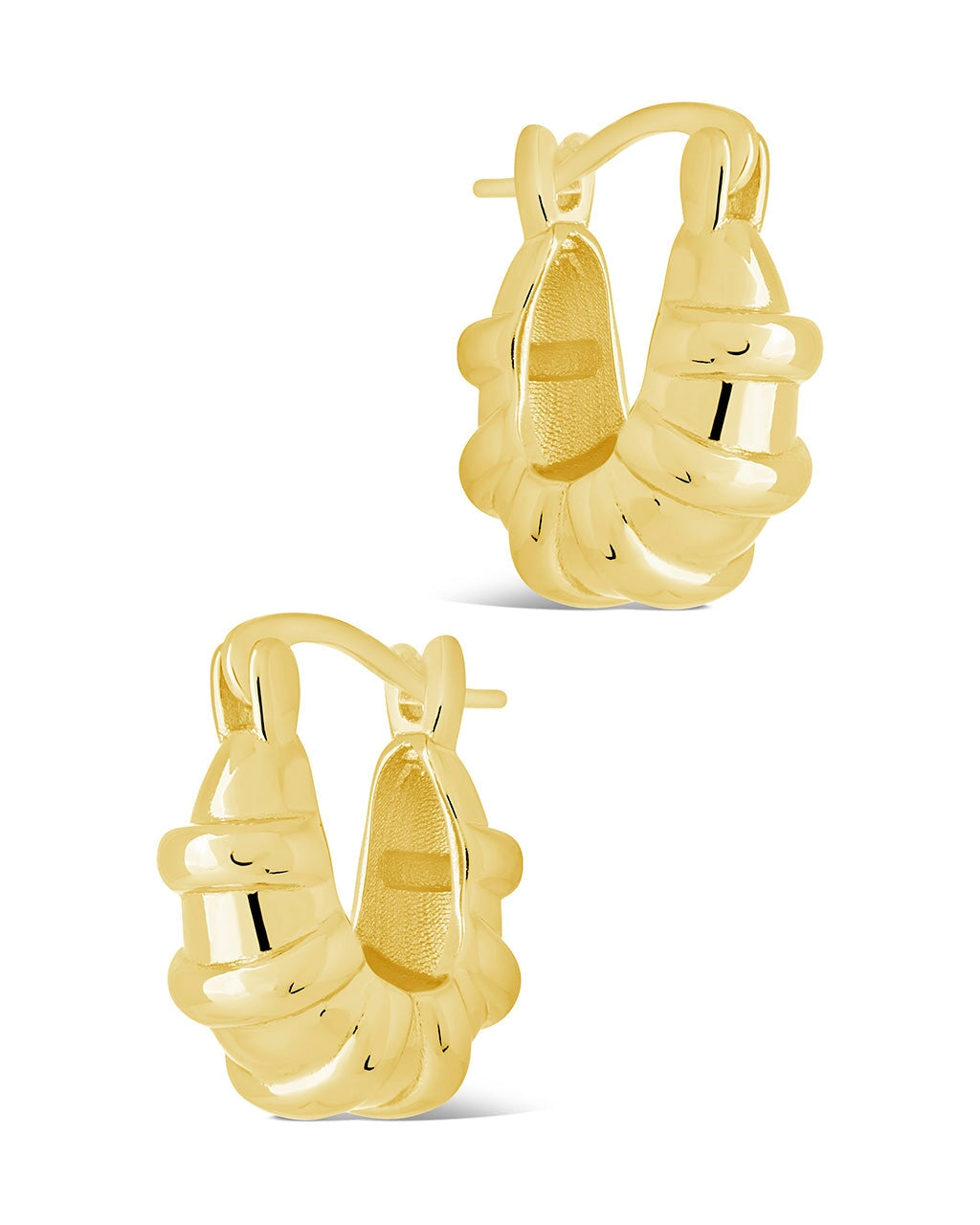 Abigail Micro Hoops Earring Sterling Forever