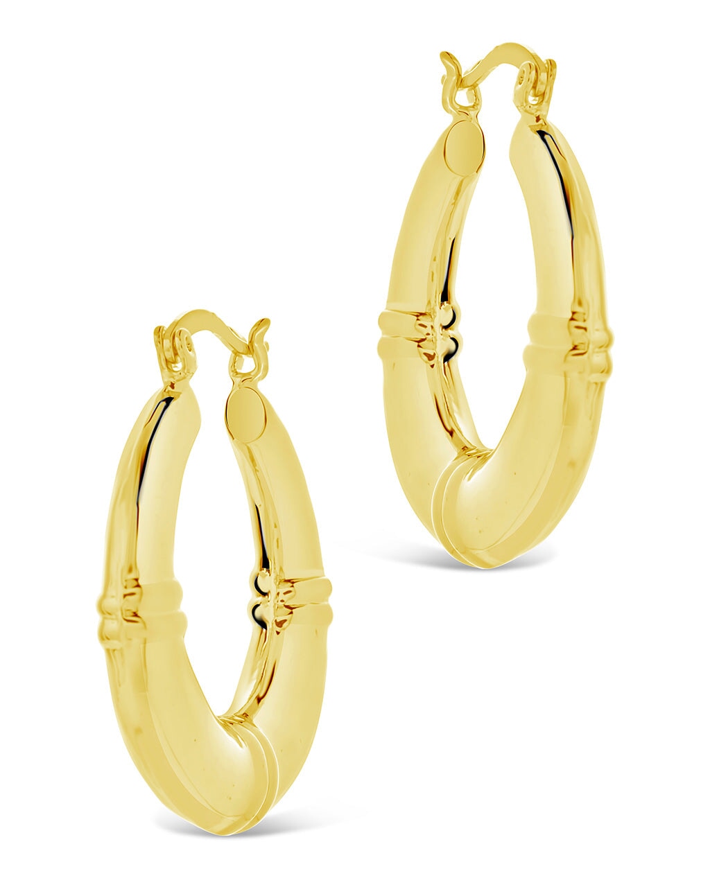 Nina Hoops Earring Sterling Forever