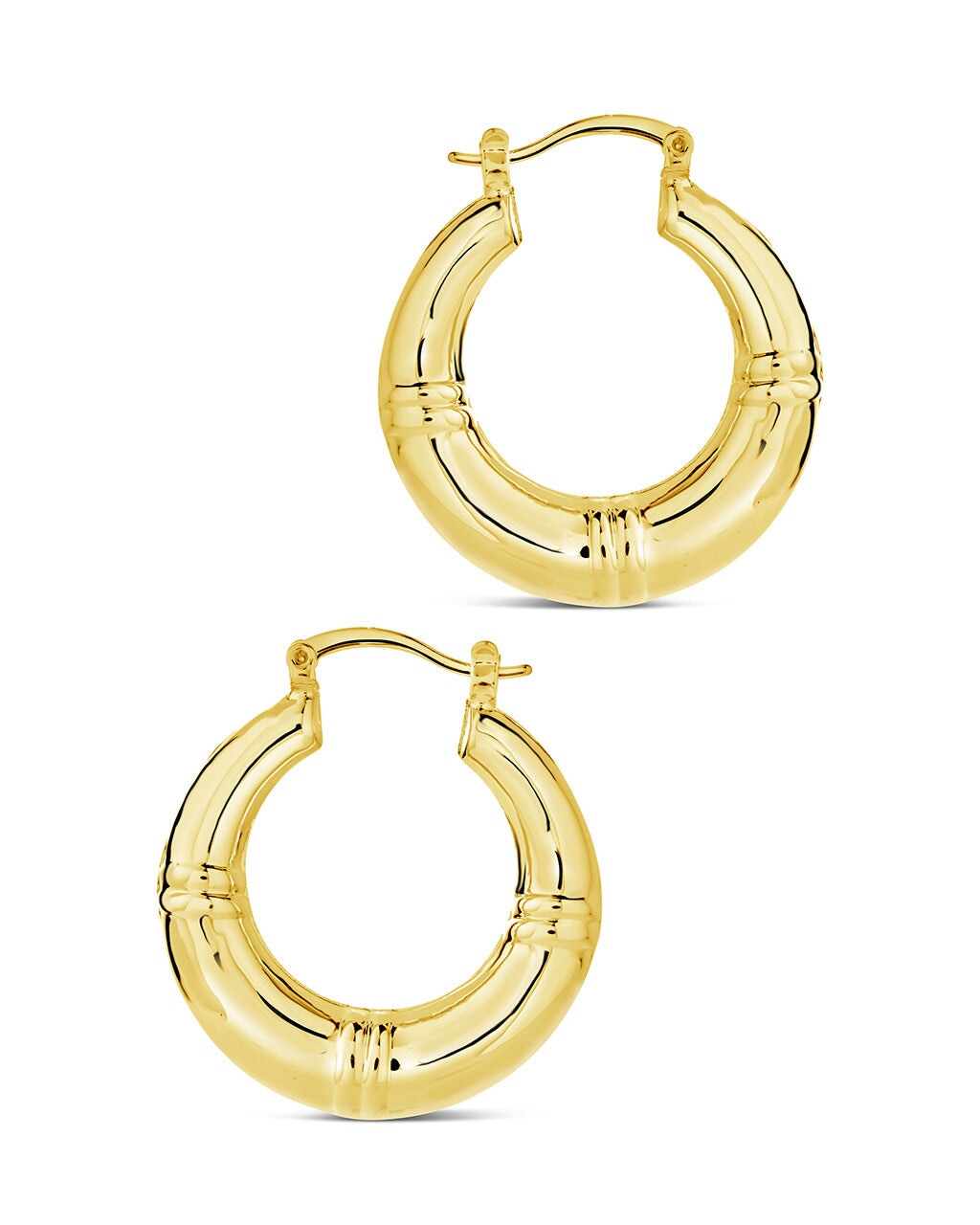 Nina Hoops Earring Sterling Forever