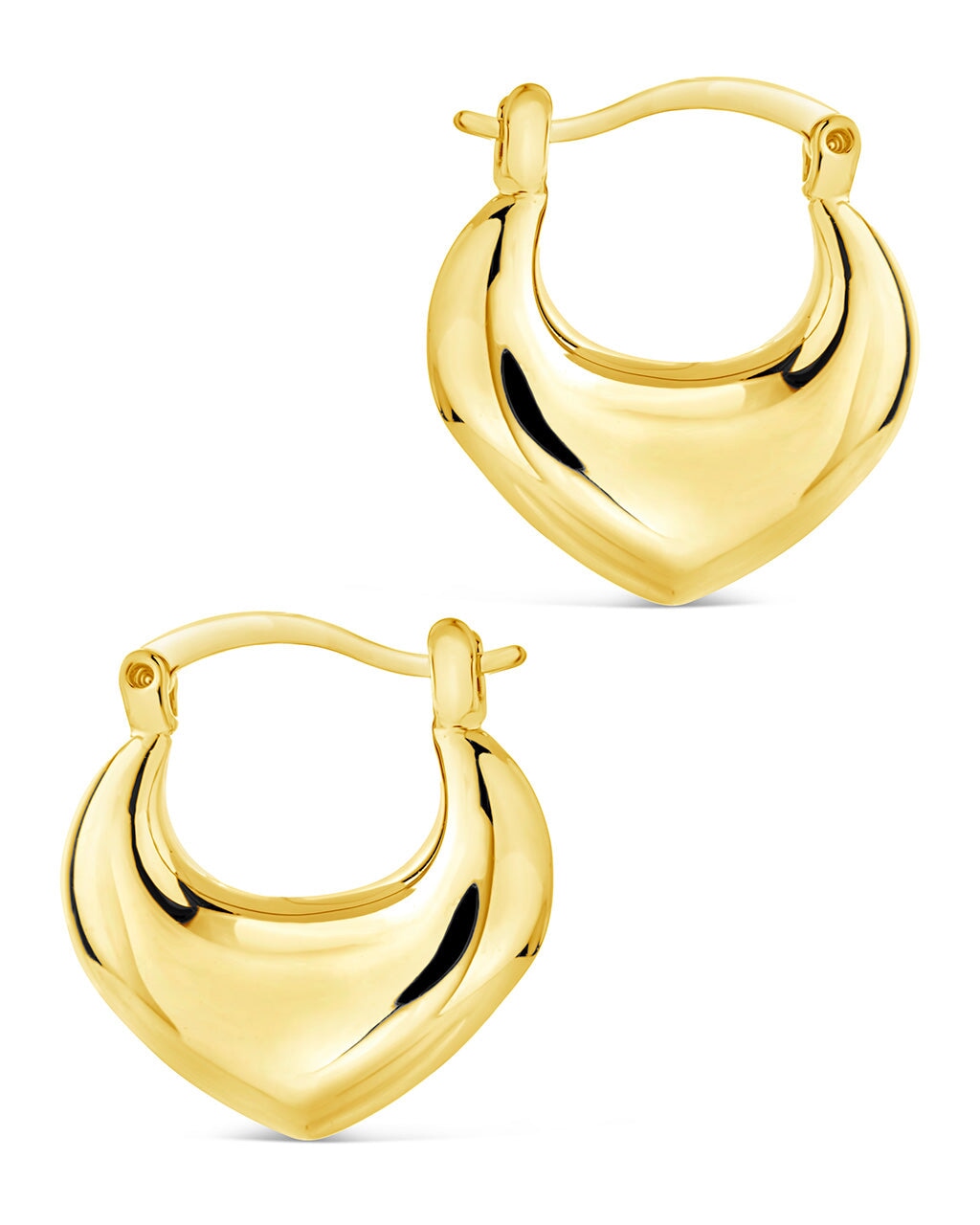 Dakota Hoops Earring Sterling Forever