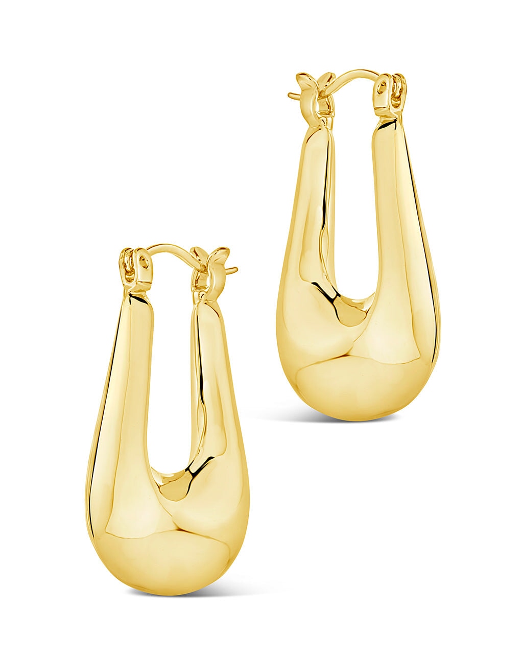 Maren Hoops Earring Sterling Forever