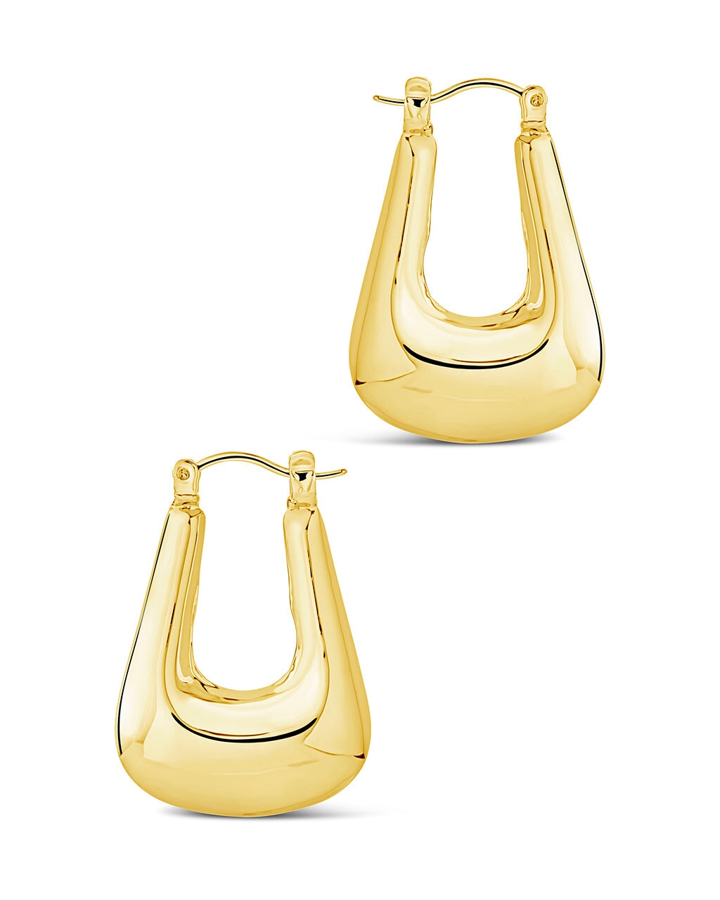Maren Hoops Earring Sterling Forever